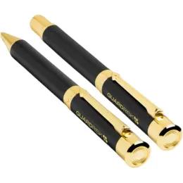 Alex Varga Corona Ball Pen & Rollerball Set Branded